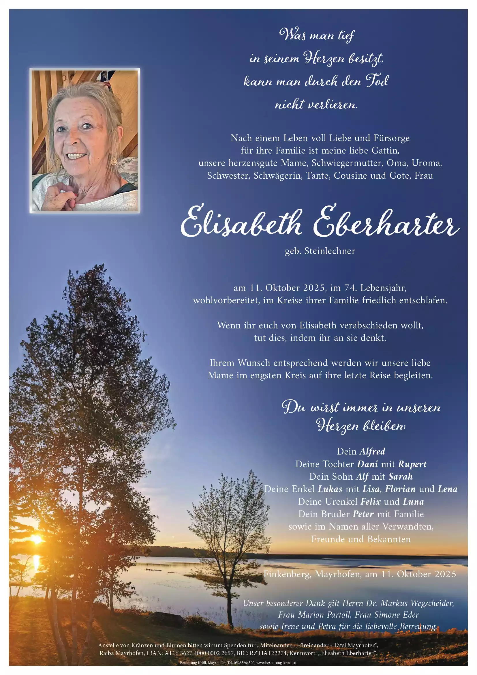 Parte von Elisabeth Eberharter